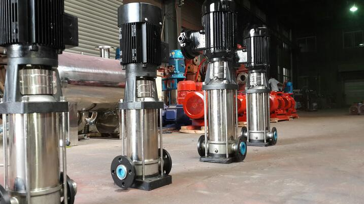 多級離心泵生產車間